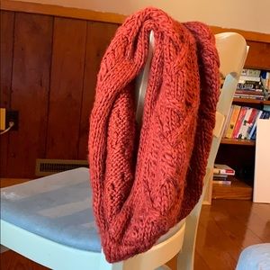 Dark red Mossimo infinity scarf